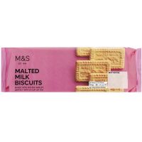 บิสกิตนม Marks&amp;Spencer Malt milk biscuit M&amp;S