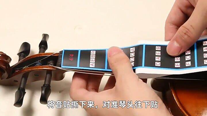 Violin Fingerboard Sticker 44 34 12 14 18 Violin Sticker Finger Guide Label Chart Violin 1588