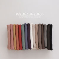 วินาที! เก็บรั่ว! [ฤดูใบไม้ผลิและฤดูใบไม้ร่วง] ชุดเด็ก peekaboo ชุดอยู่บ้านเด็กสไตล์เกาหลีชุดชุดนอนเสื้อฤดูใบไม้ร่วงกางเกงฤดูใบไม้ร่วง