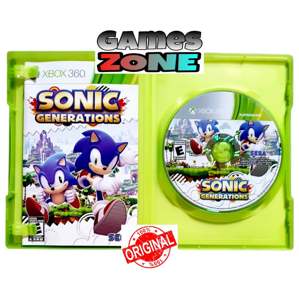  Sonic Generations (Platinum Hits) - Xbox 360 : Sega of