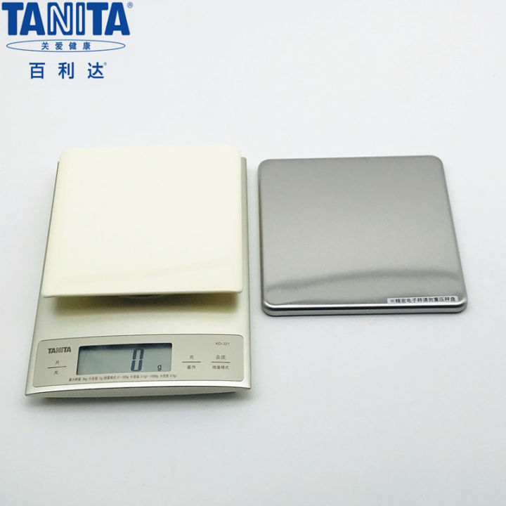 Tanita Digital Kitchen Scale 3kg - Silver