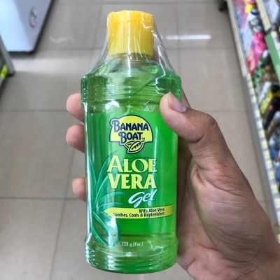 เจลว่านหางจระเข้ บำรุงผิวหลังอาบแดด Banana Boat Aloe vera Gel บานาน่าโบ๊ท อโลเวร่า เจล (230 ก.)