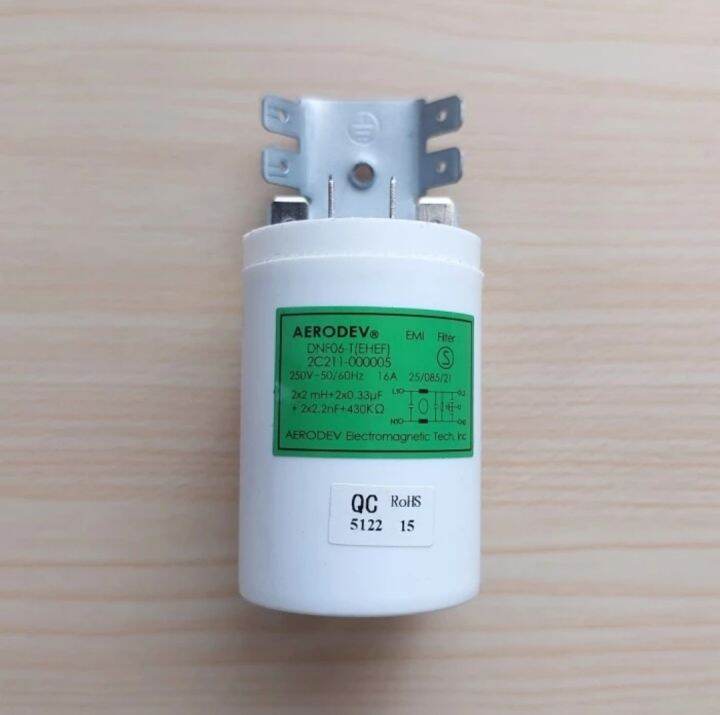 Kapasitor Mesin Cuci EMI Filter Washing Machine AERODEV DNF06-T (EHEF ...