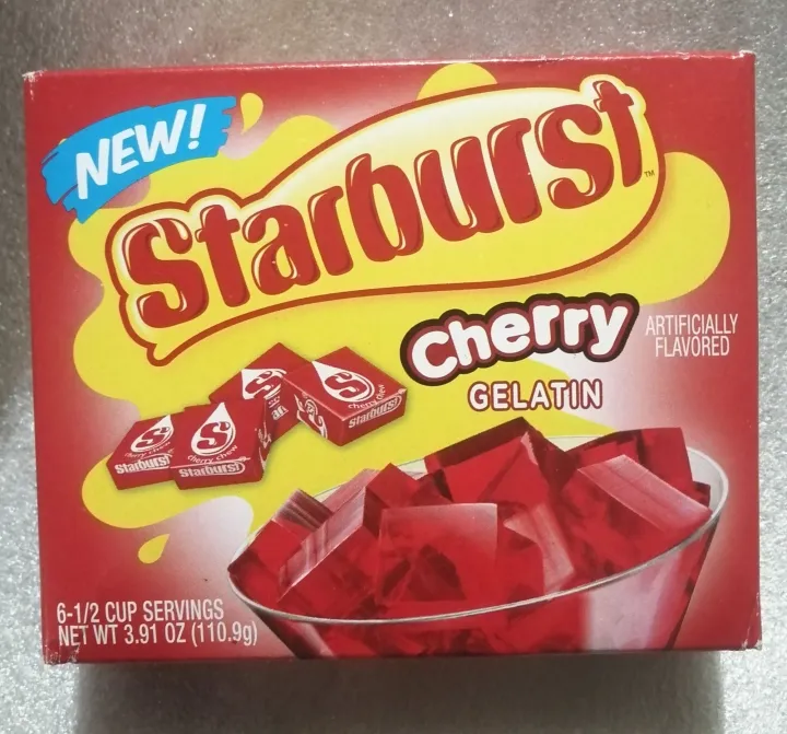 Starburst Cherry Gelatin 110.9g Lazada PH
