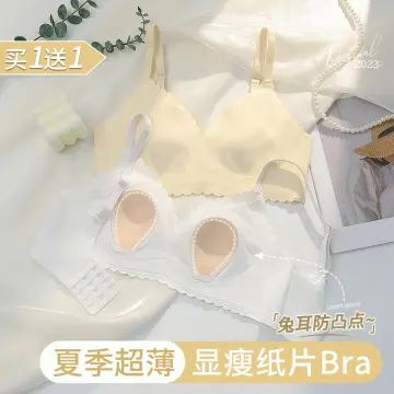 Shop Thin Big Breast Size Concealing Bra Seamless online - Feb