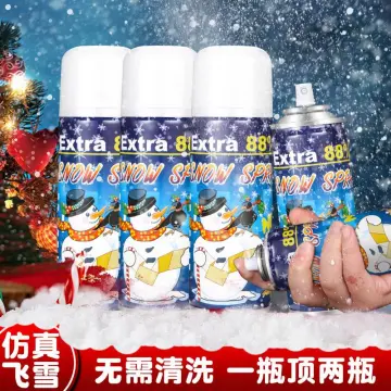 Aerosol Decoration Tree Holiday Winter Fake Crafts Winter Party Snow Spray  - China Snow Spray, Spray Snow