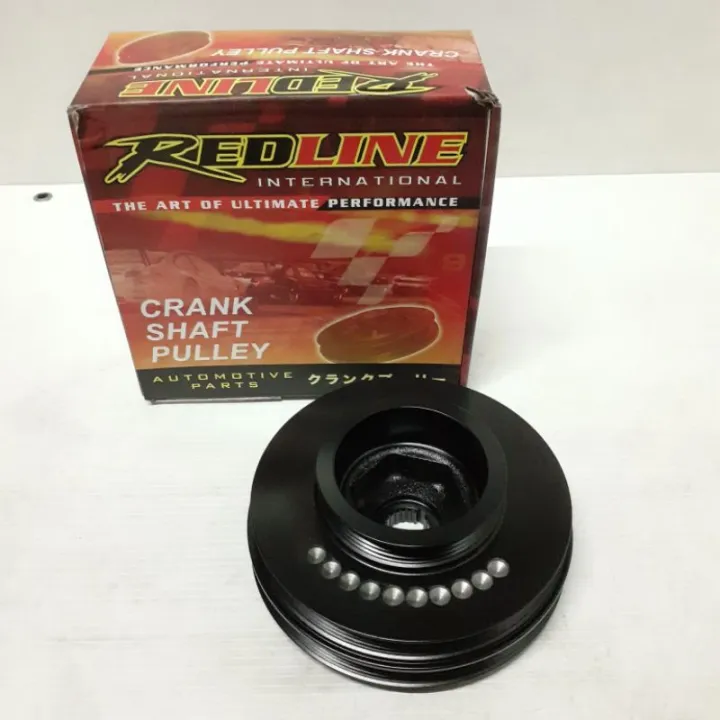 REDLINE CRANK SHAFT PULLEY HONDA LXI / CITY / VTEC 9600' Lazada PH