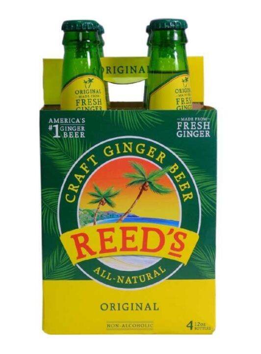 (Iline) Reeds Original Ginger Beer 12 oz x 4 Lazada PH