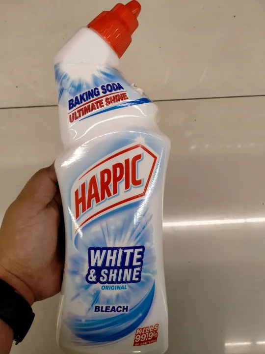 Harpic White and Shine Original Bleach 750ml Lazada PH