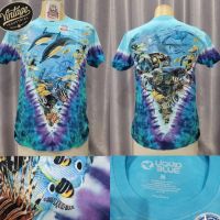 เสื้อยืด Liquid blue Caribbean Treasure สินค้านำเข้า รับประกันของแท้100% by pop comics