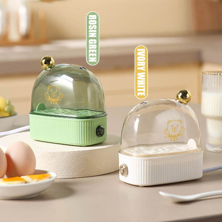 Egg Boiler, Rapid Electric Egg Steamer, Portable Egg Cookers With