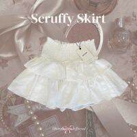 KINDARARE — Scruffy Skirt (กระโปรงแต่งระบายมีซับใน พร้อมส่ง)