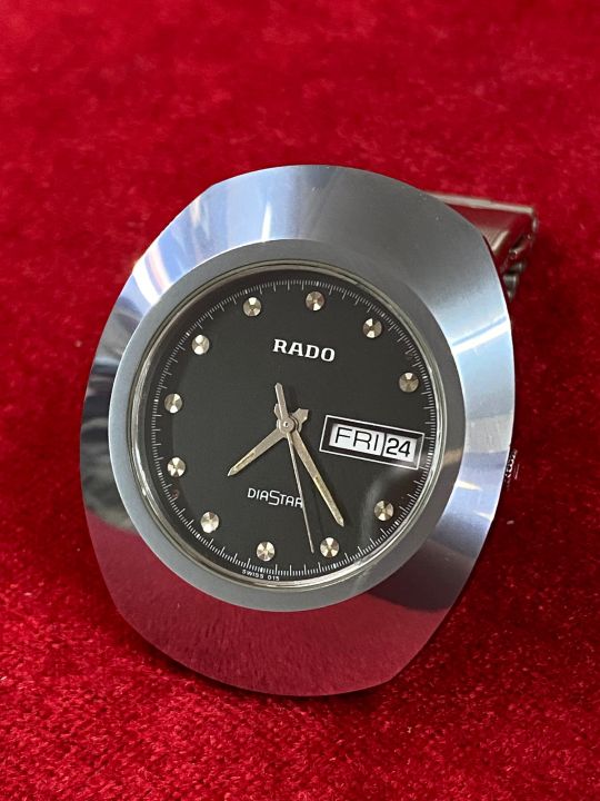 rado-diastar-quartz-ตัวเรือนคาไบรท์-นาฬิกาผู้ชาย-นาฬิกามือสองของแท้