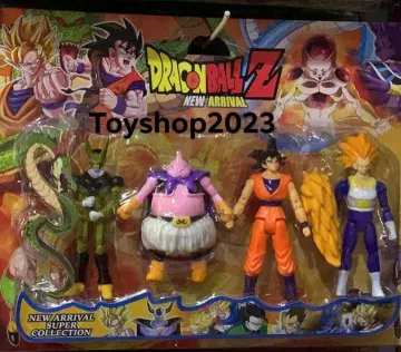 Kit Boneco Dragon Ball Z Action figure Goku, Bills, Majin boo