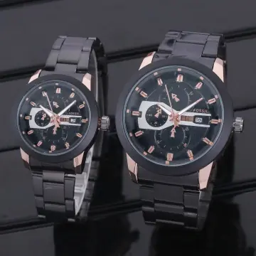 Jam tangan discount couple fossil original