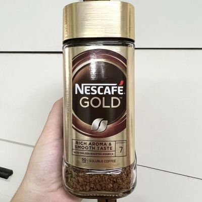Nescafe Gold Rich Aroma&Smooth Taste เนสกาแฟโกล์ดริชอโรมาสมูธเทสต์ 100g