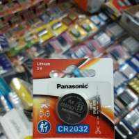 (1ก้อน) Panasonic CR2032 Lithium 3V ของแท้บริษัท มีฉลากภาษาไทย