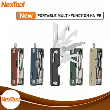 Pisau NEXTOOL 10 in 1 Multifunction Knife Outdoor Survival Camping Hiking Fishing  Pocket Multitool