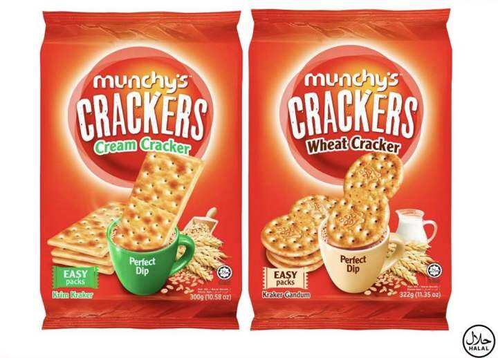 MUNCHY'S CRACKERS WHEAT CRACKER 300g | Lazada