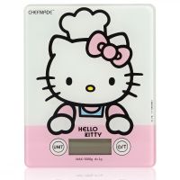 เครื่องชั่งน้ําหนักอาหาร อิเล็กทรอนิกส์หน้าจอสัมผัส Chefmade Hello Kitty KT7003