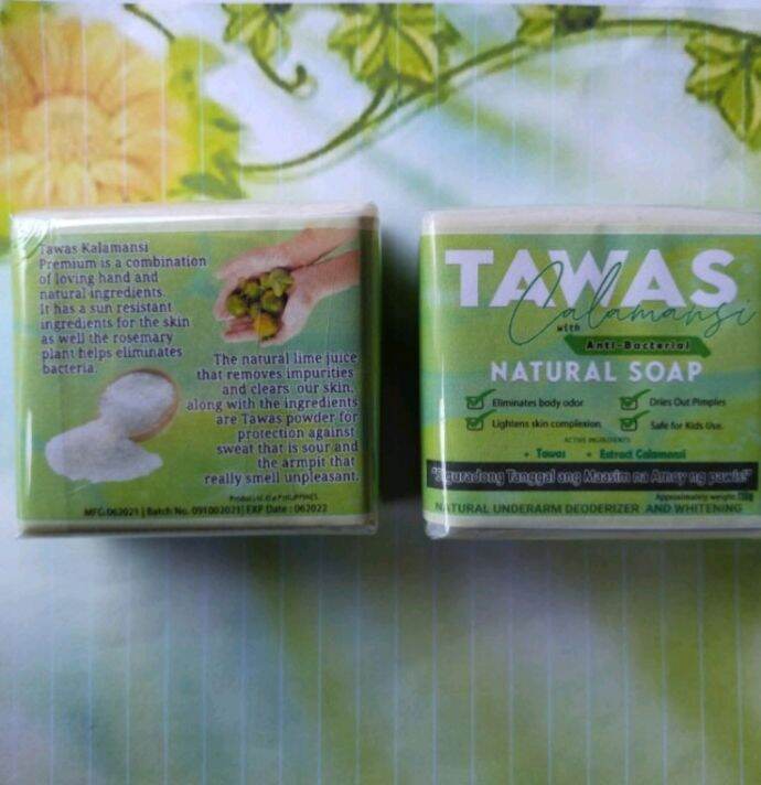 TAWAS CALAMANSI with Anti-bacterial Natural Soap | Lazada PH