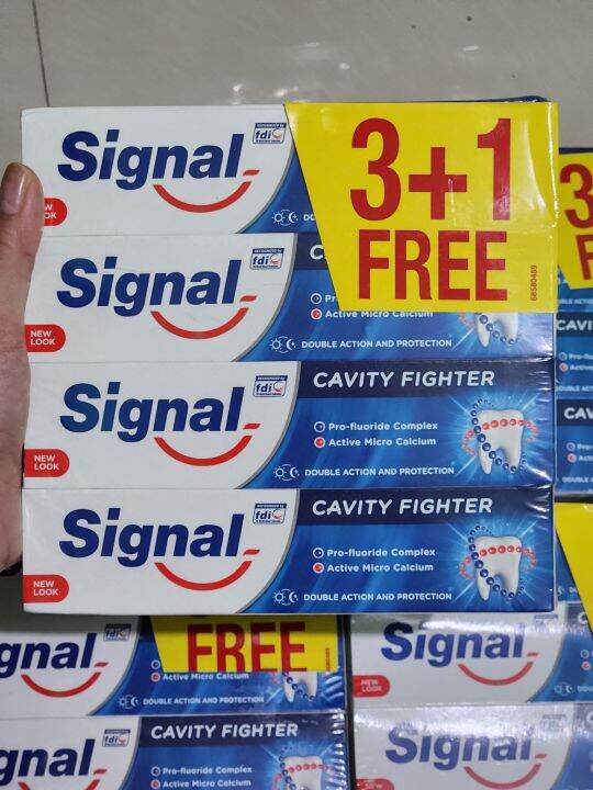SIGNAL TOOTHPASTE SET 4X75G IMPORTED FROM DUBAI Lazada PH