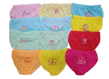 New Born Infant Baby Girl Underwear Kids Panty - good quality - made of  cotton - price: 99 - price: 15 - color : assorted colors - extra small: 0 -  6
