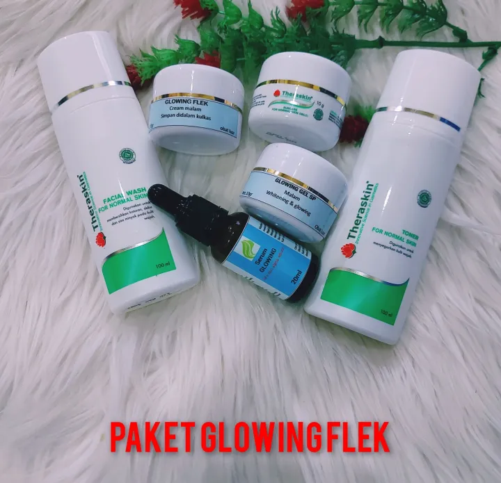 Paket Glowing Flek Lengkap Theraskin | Lazada Indonesia