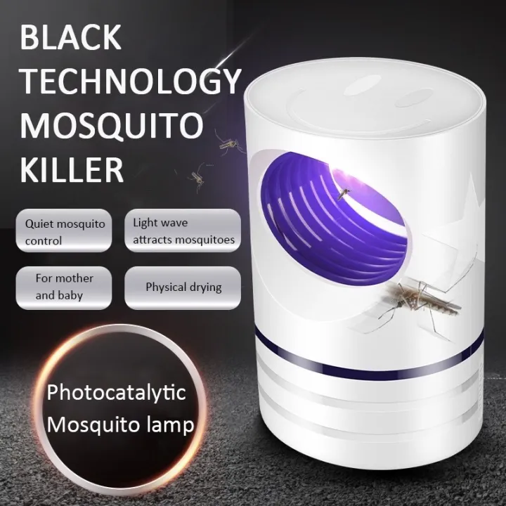 （Ready Stock)USB Powered Electric Photocatalytic Anti Mosquito Killer Lamp UV Photocatalys Bug Insect Trap Light Pest Control Perangkap Nyamuk elektrik Pembunuh mesin serangga.