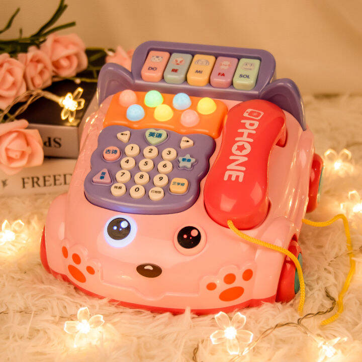 Children's Toy Simulation Telephone Baby Landline Baby Mobile Phone 13