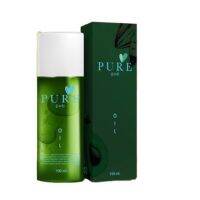 เพียวออยล์ ขวดเขียว ช่วยขจัดคราบดำ Pure Oil