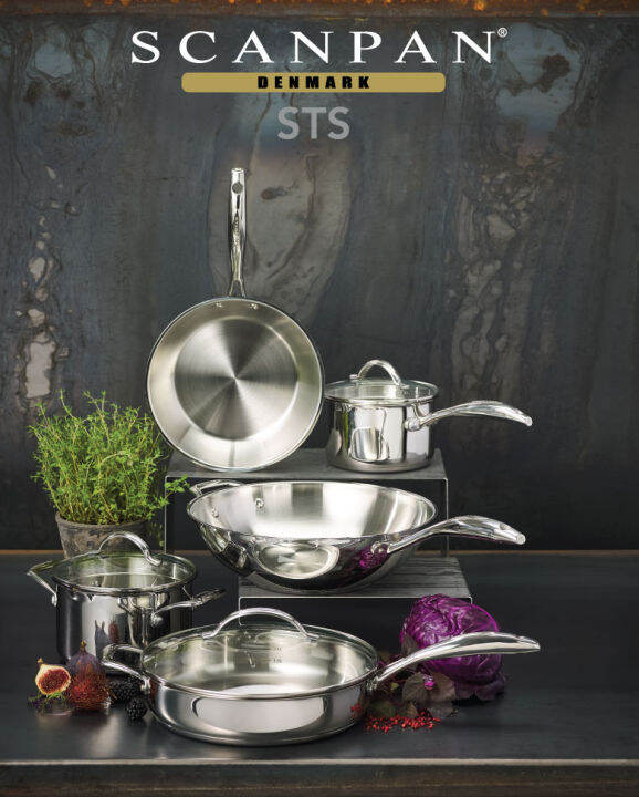 SCANPAN STS 18cm/2.5L Covered Saucepan Lazada Singapore