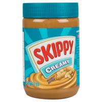 Skippy Creamy Peanut Butterสกิปปีเนยถั่วทาขนมปังชนิดละเอียด 510กรัม