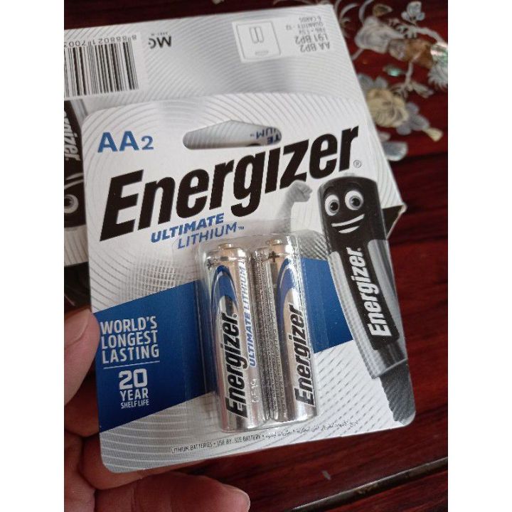 PIN AA Energizer Ultimate Lithium 1,5 V L91-BP2 (vỉ 2 viên) | Lazada.vn