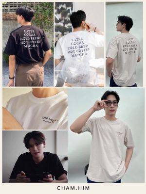 "CHAM.HIM" เสื้อยืด Cafe