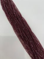 2mm ลูกปัดโกเมน 2 มม 2mm garnet beads.