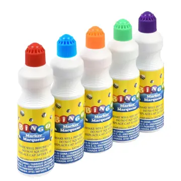 Ohuhu Washable Dot Markers for Toddler 12 Colors Bingo Daubers 40 ml (1.41  oz) with 30 Pages Kids Activity Book for Kids Children (3 Ages +) Preschool