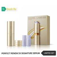 [Exp.10/2025]​ LANEIGE PERFECT​ RENEW 3X SIGNATURE SERUM LIMITED SET ลาเนจ เพอร์เฟค​ รีนิว​ 3เอ็ก​ ซิกเนเจอร์​ เซรั่ม​ ลิมิเต็ด​ เซ็ต ผลิตภัณฑ์​ชุดเซ็ตบำรุงผิวหน้า 4 ชิ้น