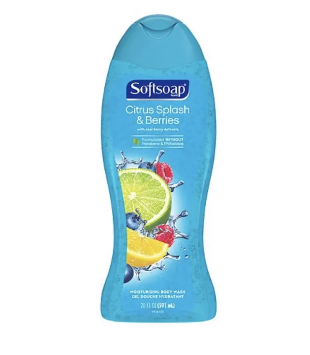 Softsoap Moisturizing Body Wash Citrus Splash and Berries 20.0fl oz / 591ml Lazada PH