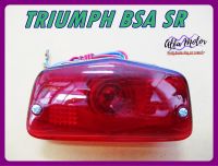 TRIUMPH BSA SR MOTORCYCLE VINTAGE TAILLIGHT TAILLAMP ACCESSORIES #ไฟท้ายแต่ง ทรงไหรอัมพ์