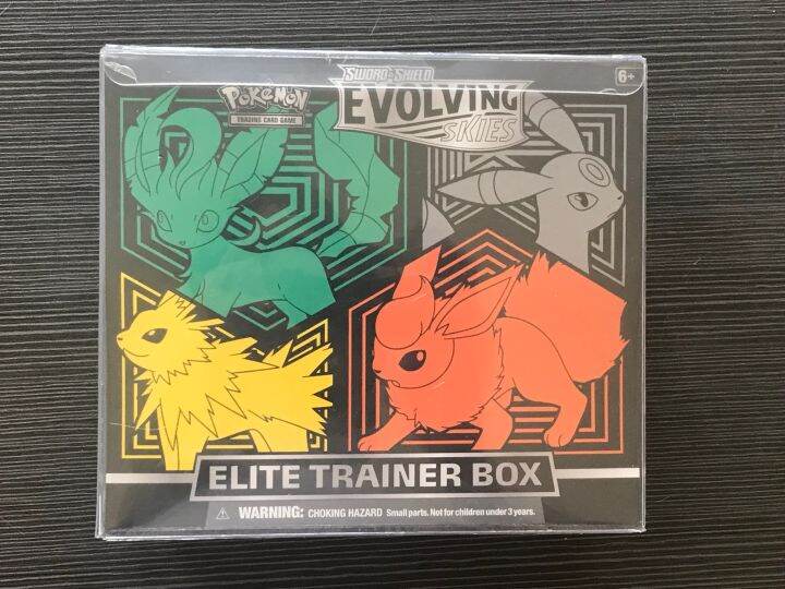 Evolving Skies Elite Trainer Box (Jolteon, Flareon, Umbreon And Leafeon ...