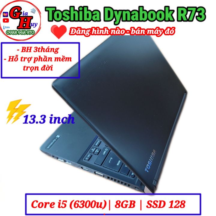 Máy Tính Laptop Nhật TOSHIBA Dynabook R73 Core i5 (6300U) /8GB
