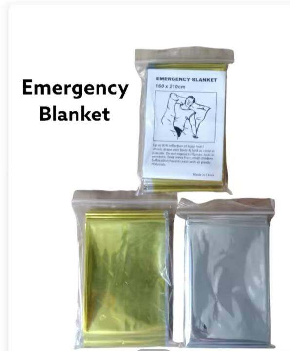 EMERGENCY THERMAL BLANKET Lazada PH