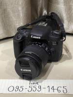 (สินค้ามือ2) กล้อง Canon EOS 760 D ติดเลนส์ 18-55 stm wifi จอสัมผัส+กางออกมาได้ ชัตเตอร์ 1 หมื่น  อุปกรณ์ -บอดี้กล้อง Canon EOS 760 D -เลนส์ canon 18-55 stm -สายคล้อง -แบต 1 ก้อน -ที่ชาร์จเทียบ  *** ตำหนิ มีรอยตามการใช้งาน ไม่มีผลต่อการใช้งานค่ะ ***