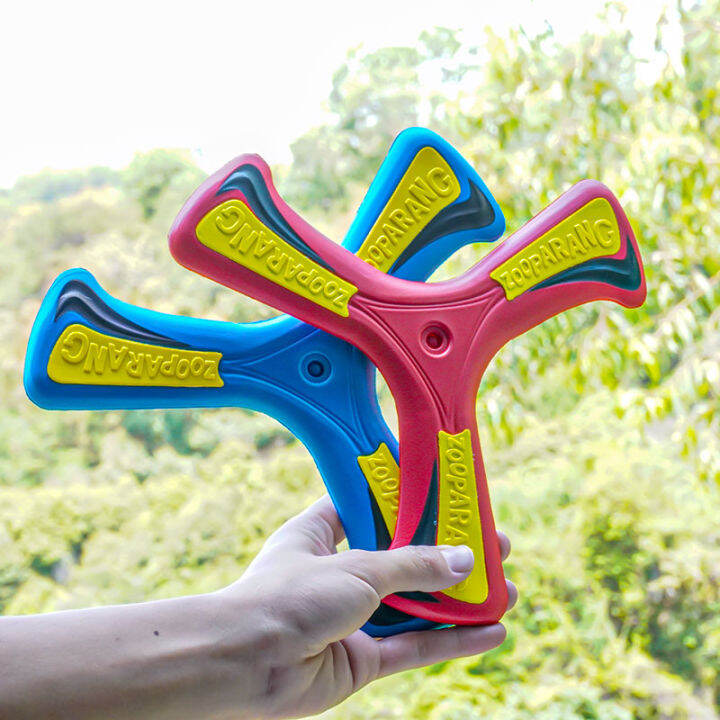 Children's Boomerang Soft Flying Disc Boomerang Boys Outdoor Toy Park Outdoor Sports Darts