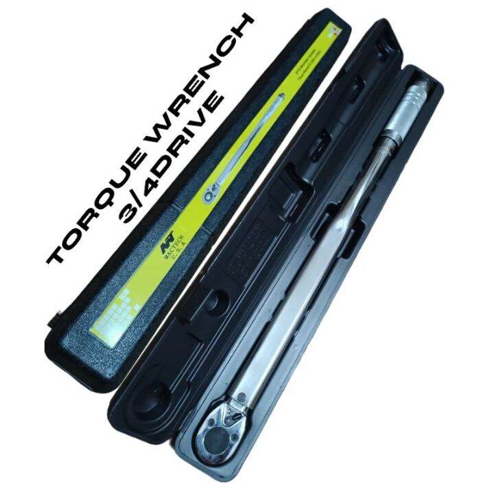 torque wrench 3/4 drive click type heavy duty Lazada PH