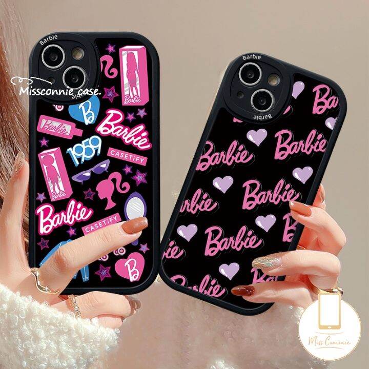 MissConnie Cartoon Barbie Casing Compatible for IPhone 11 14 13 12 Pro ...