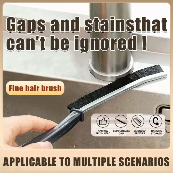 Gap Cleaning Brush for Tile Crevices and Narrow Corners for