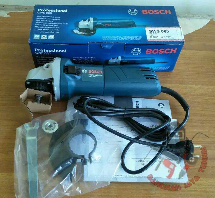 Mesin Gerinda Tangan 4 Bosch GWS-060 Original | Lazada Indonesia