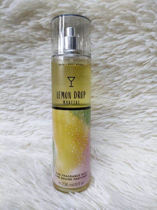 Authentic Bath and Body Works Lemon Drop Martini Fine Fragrance Mist